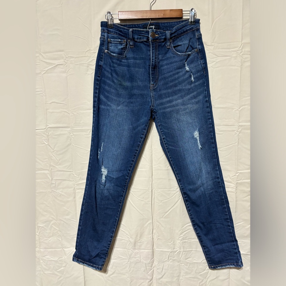 Super high rise jeans